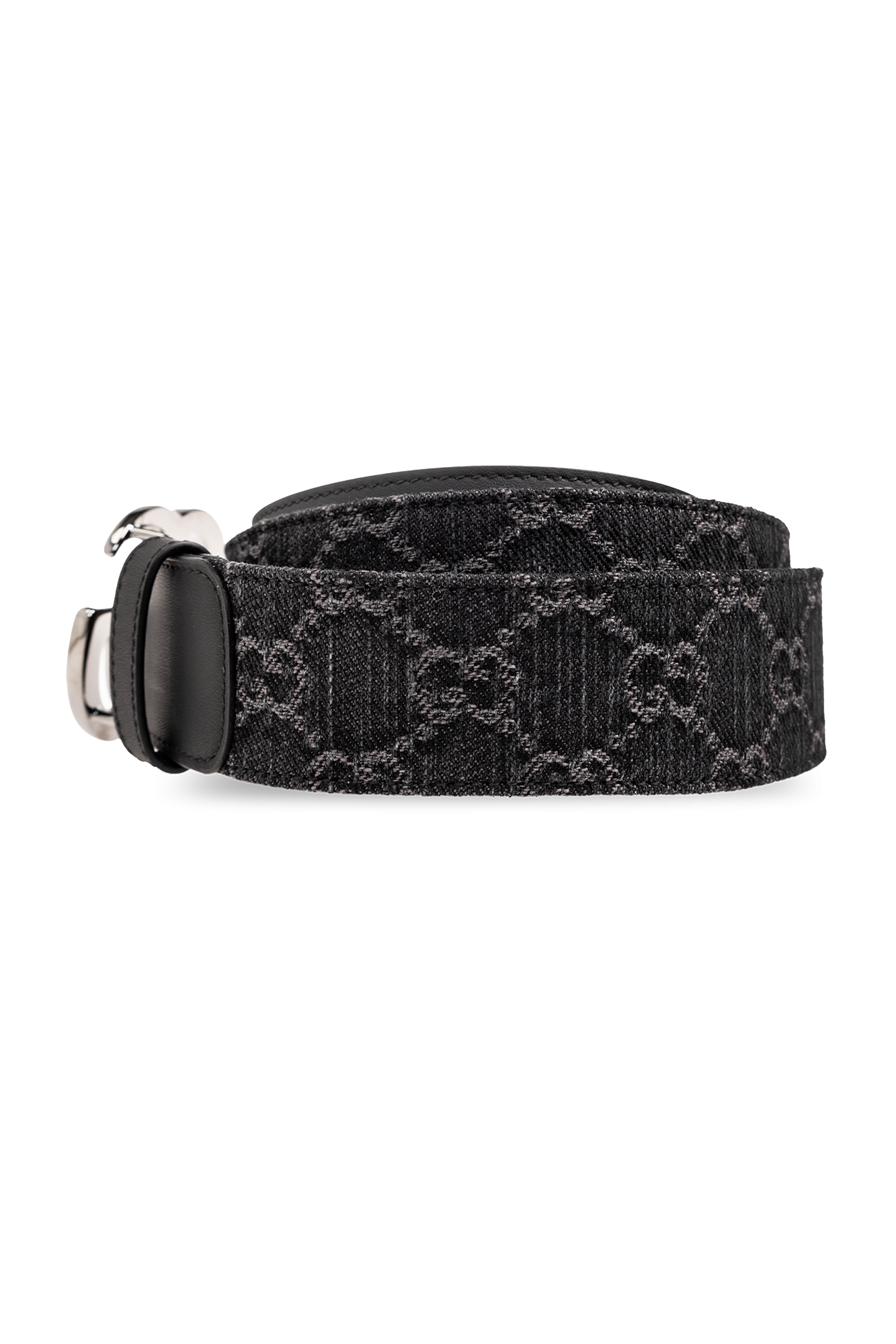 Black gucci belt gg online